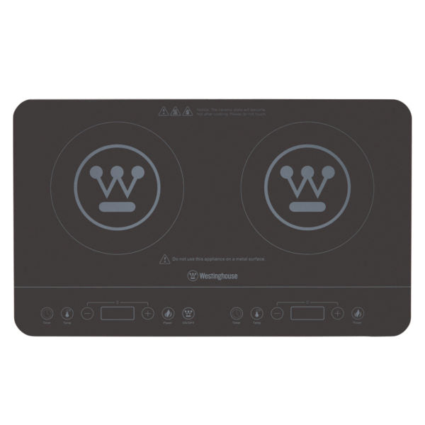Westinghouse Portable Twin Induction Cooktop WHIC02K ApplianceStar