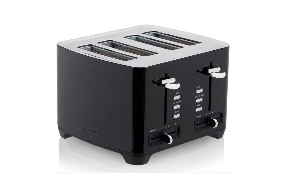 Westinghouse Slice Toaster Black WHTS4S05K – ApplianceStar