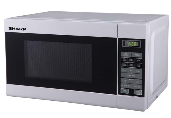 SHARP R210DW 750W Compact White 20L – ApplianceStar