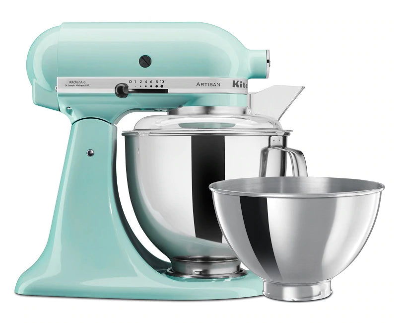 KitchenAid 4.8L Artisan Tilt Head Stand Mixer Two Bowls KSM160