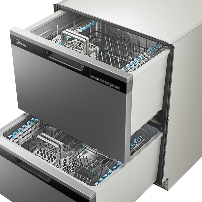 Midea JHDWDD14SS Double Drawer Dishwasher Dishdrawer ApplianceStar