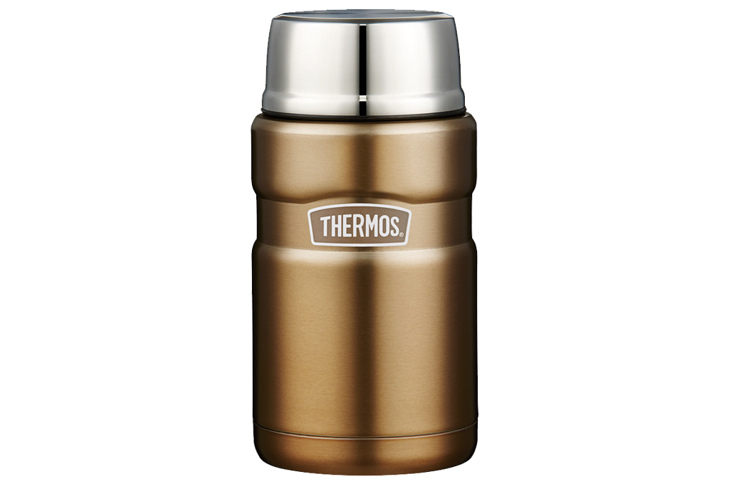 THERMOS STAINLESS KING FOOD JAR WITH FOLDING SPOON SK-3020